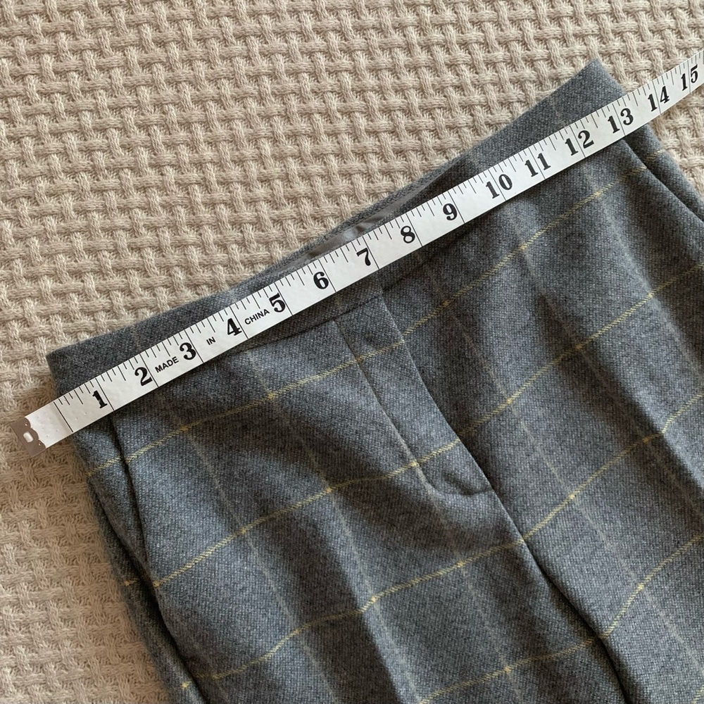 Massimo Dutti Gray Checked Suit - Picture 14 of 16